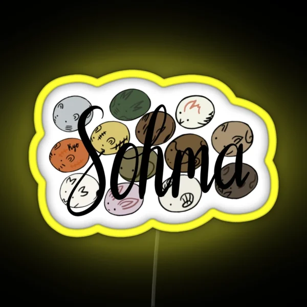 Fruits Basket Sohmas RGB Neon Sign