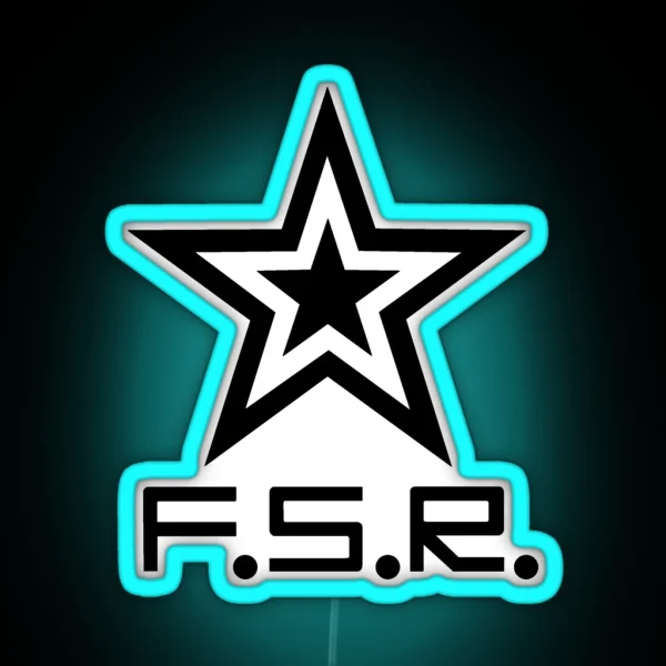 FSR Logo RGB Neon Sign
