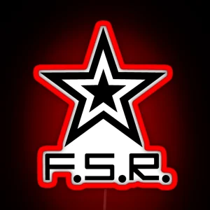 FSR Logo RGB Neon Sign