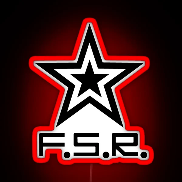 FSR Logo RGB Neon Sign