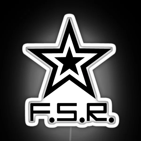 FSR Logo RGB Neon Sign