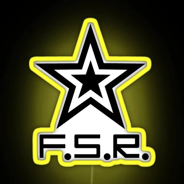 FSR Logo RGB Neon Sign