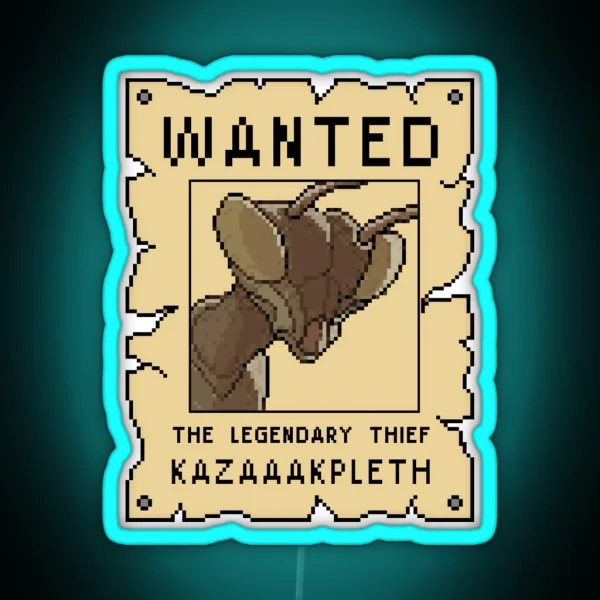 FTL The Legendary Thief Kazaaakpleth RGB Neon Sign