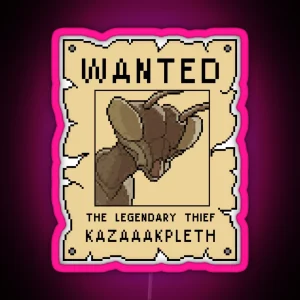 FTL The Legendary Thief Kazaaakpleth RGB Neon Sign