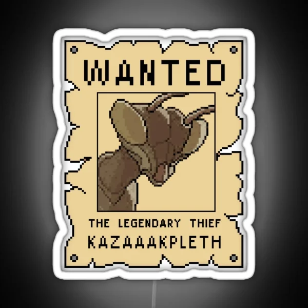 FTL The Legendary Thief Kazaaakpleth RGB Neon Sign