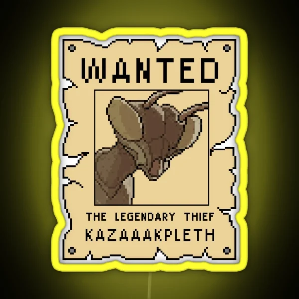 FTL The Legendary Thief Kazaaakpleth RGB Neon Sign