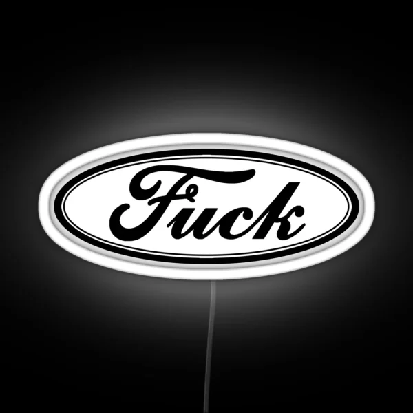 Fuck RGB Neon Sign