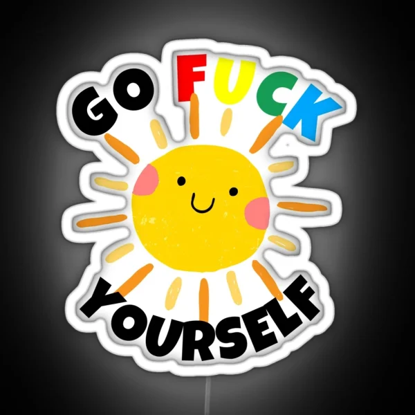 Fuck This Shit Sarcastic RGB Neon Sign