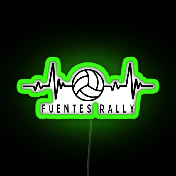 Fuentes Rally RGB Neon Sign