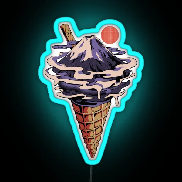 Fuji Flavor RGB Neon Sign
