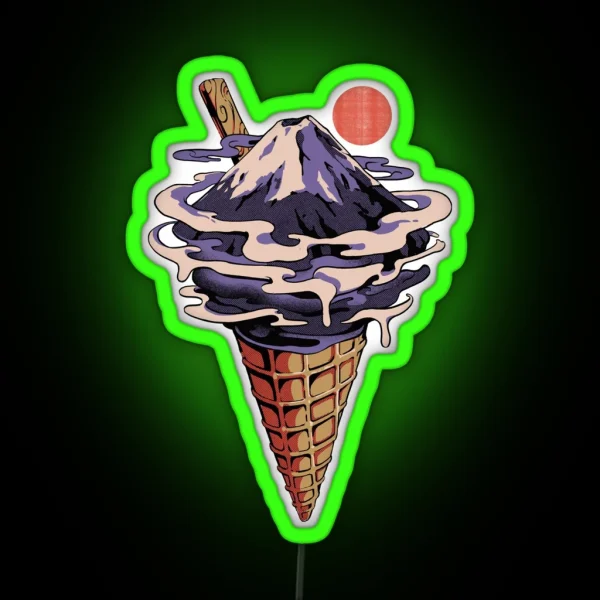 Fuji Flavor RGB Neon Sign