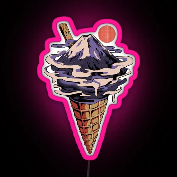 Fuji Flavor RGB Neon Sign