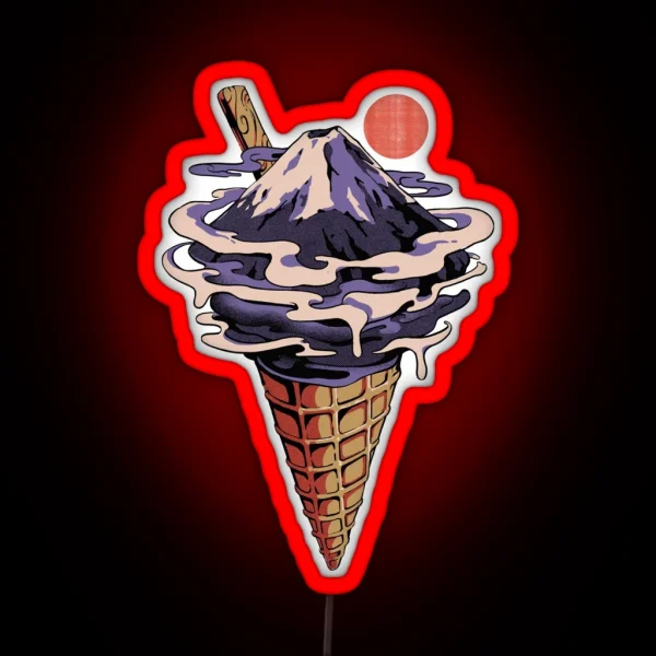 Fuji Flavor RGB Neon Sign