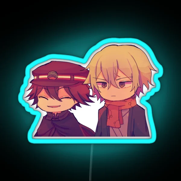 Fukuzawa And Ranpo RGB Neon Sign
