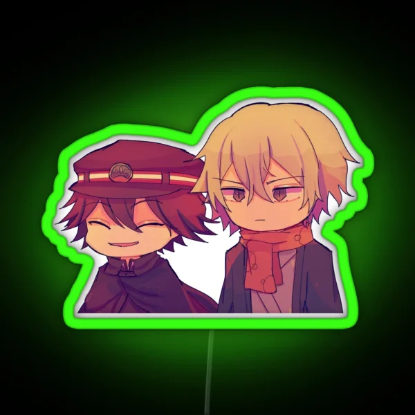 Fukuzawa And Ranpo RGB Neon Sign