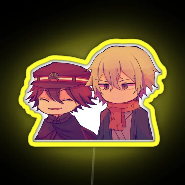 Fukuzawa And Ranpo RGB Neon Sign