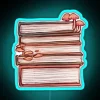 Fungi Book Stack RGB Neon Sign - Image 3
