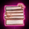 Fungi Book Stack RGB Neon Sign - Image 6