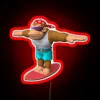 Funky Kong T Pose RGB Neon Sign - Image 2