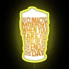 Funny Beergasm Definition Beerfest Gift RGB Neon Sign - Image 5