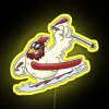 Funny Chicken On Ski Aplin Downhill RGB Neon Sign - Image 5