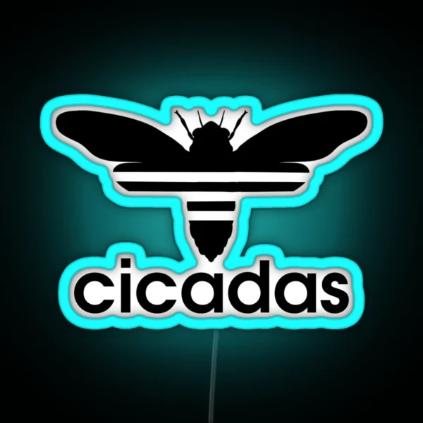 Funny Cicada RGB Neon Sign