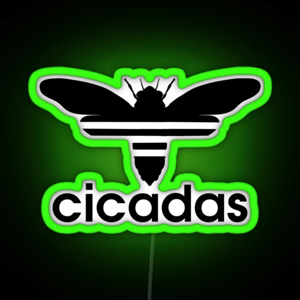 Funny Cicada RGB Neon Sign