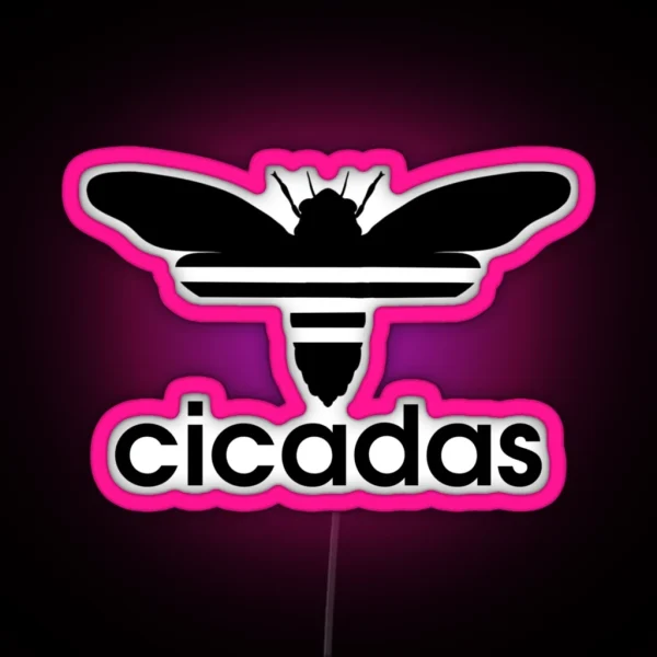 Funny Cicada RGB Neon Sign