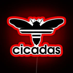 Funny Cicada RGB Neon Sign