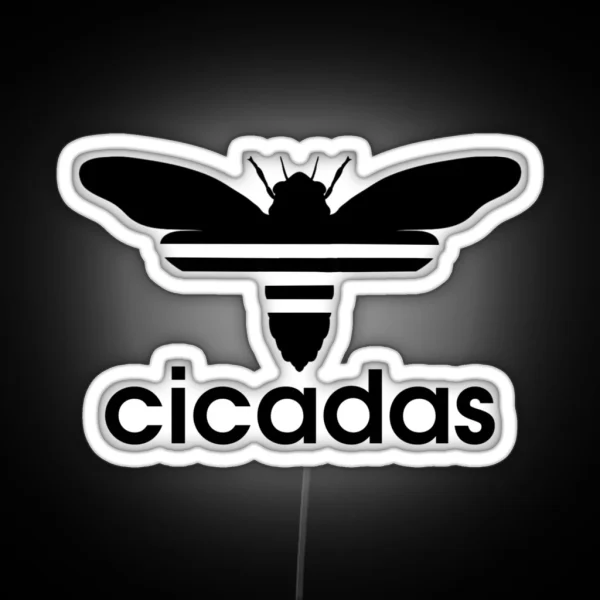 Funny Cicada RGB Neon Sign
