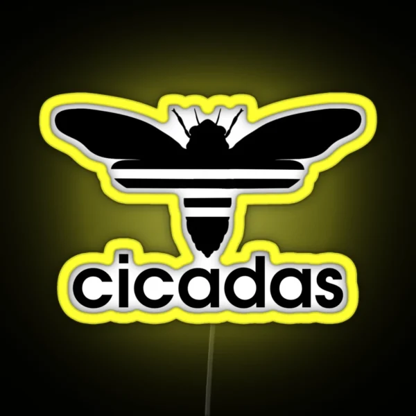 Funny Cicada RGB Neon Sign
