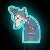 Funny Confused Legosi RGB Neon Sign - Image 3