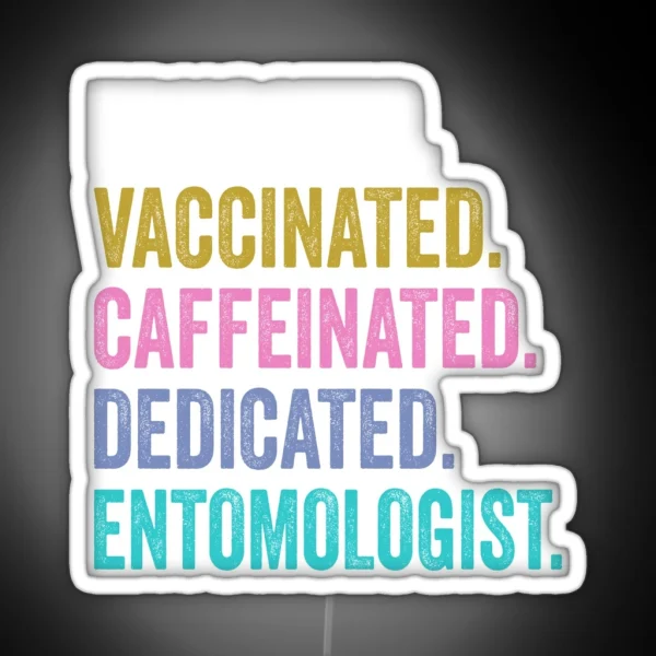 Funny Entomologisled Dad Husband Entomologist Student RGB Neon Sign