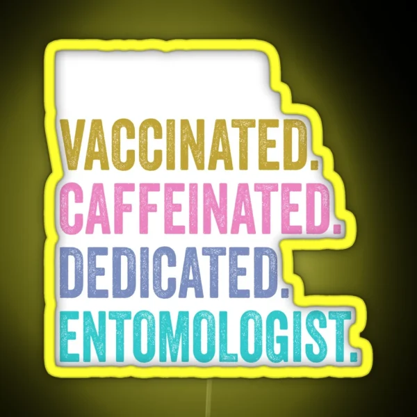 Funny Entomologisled Dad Husband Entomologist Student RGB Neon Sign