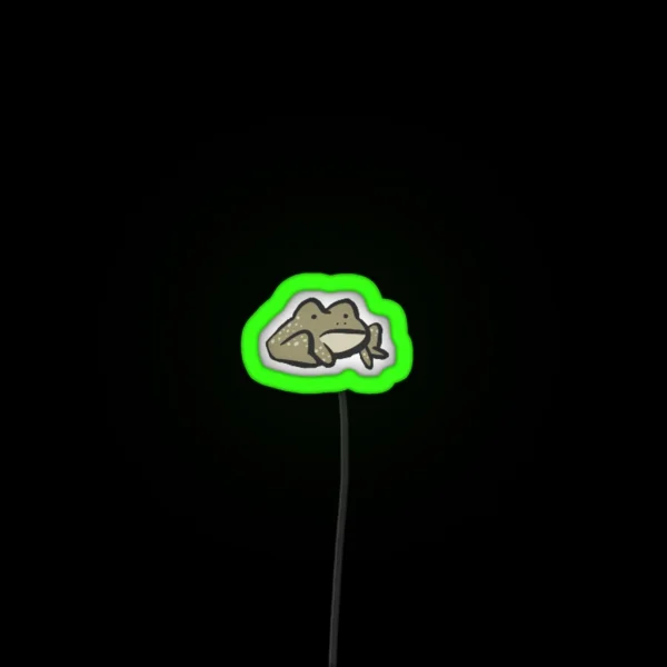 Funny Frog RGB Neon Sign