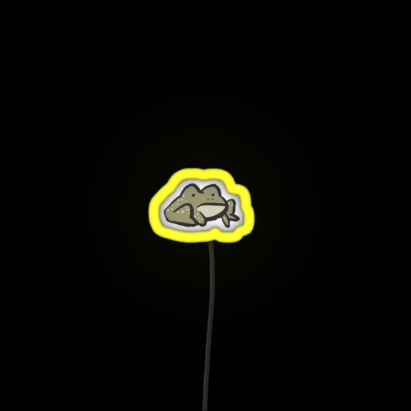 Funny Frog RGB Neon Sign