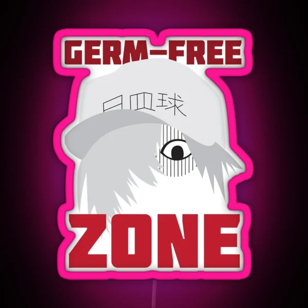 Funny Gifts Boy Girl Cells At Work White Blood Cell No RGB Neon Sign