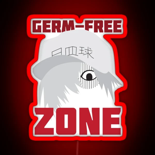 Funny Gifts Boy Girl Cells At Work White Blood Cell No RGB Neon Sign
