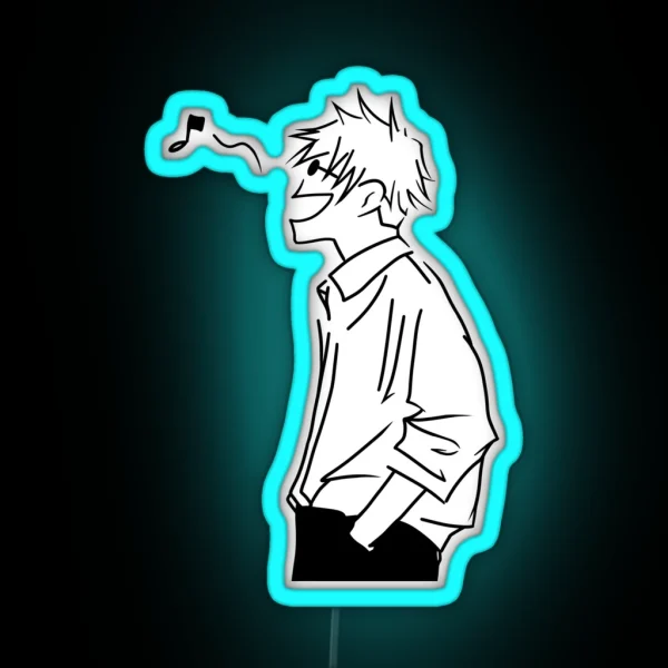Funny Gojo RGB Neon Sign