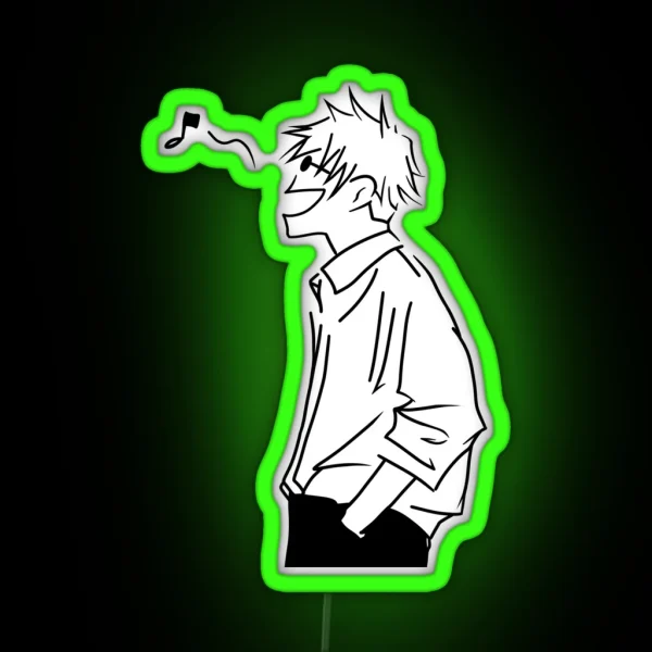 Funny Gojo RGB Neon Sign