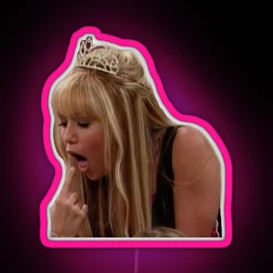 Funny Hannah Montana Led RGB Neon Sign