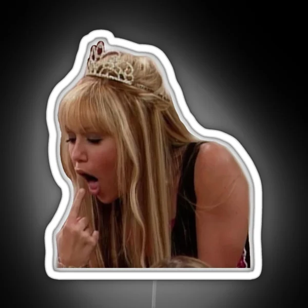Funny Hannah Montana Led RGB Neon Sign