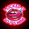 Funny I Licked It So Its Mine Naughty Cute Flirty Men Women Kid Valentine Saying RGB Neon Sign - Image 2