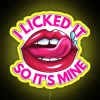 Funny I Licked It So Its Mine Naughty Cute Flirty Men Women Kid Valentine Saying RGB Neon Sign - Image 6