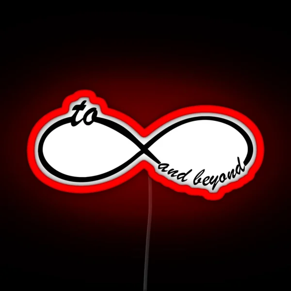 Funny Infinity Love RGB Neon Sign