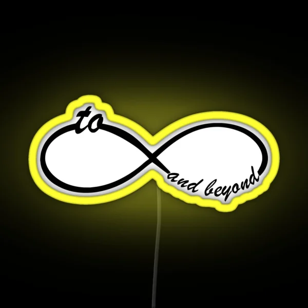 Funny Infinity Love RGB Neon Sign