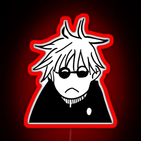Funny Manga Gojo Satoru RGB Neon Sign