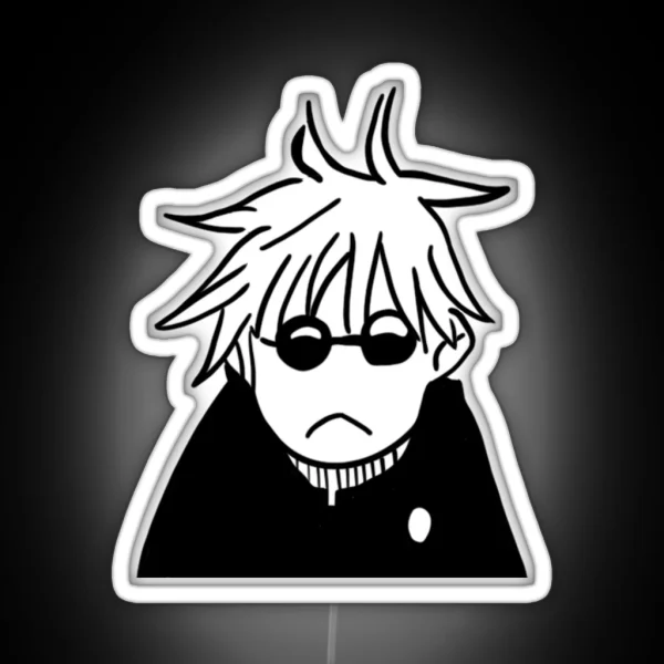 Funny Manga Gojo Satoru RGB Neon Sign