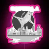 Funny Retro Catzilla 03 RGB Neon Sign - Image 6