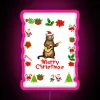 Funny Xmas Ugly Cat Lovers Owners RGB Neon Sign - Image 6
